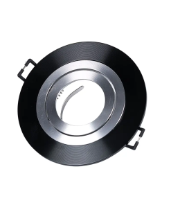 LAMPARA EMPOTR. ORIENTA.LUXE S/CRISTAL MR16 NEGRO