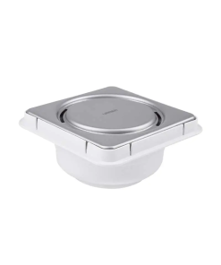 COLADERA UNIVERSAL REJILLA CUADRADA ACERO INOX URR