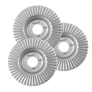 DISCO P/DESBASTE MADERA 4" PLANO 3PZ