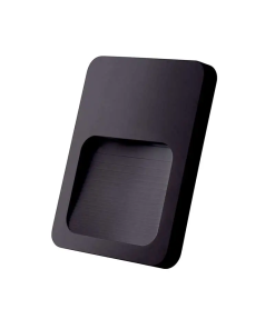 ARBOTANTE P/EXTERIOR 2W P/SOBREPONER NEGRO
