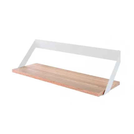 REPISA COLOR BCO STYLO C/MADERA 18X60X20CM GINGER