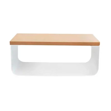 REPISA COLOR BCO U C/MADERA OYAMEL 15.5X40X20CM AC