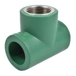TEE DE 20 MM    1/2" C/ROSCA   HEMBRA CENT.200166