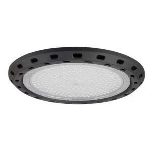 LAMPARA 200W INDUSTRIAL SUSPENDIDA NEGRO LUZ BLANC