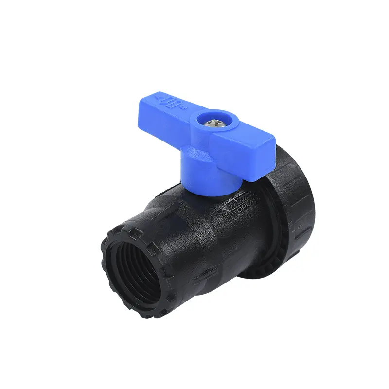 VALVULA DE ESFERA NEGRA 1/2" ROTOPLAS 310090