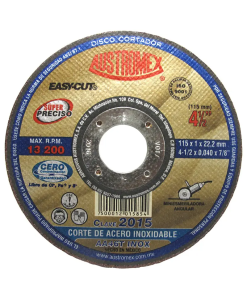 DISCO DE CORTE RAPIDO P/A.I. 4 1/2"