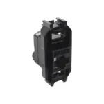 SOPORTE CON TOMA DE COMPUTO RJ45 CAT6