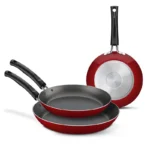 SARTEN JGO. 3 PZS (20, 26 Y 30CM) CHELSEA ROJO
