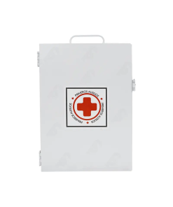 BOTIQUIN METALICO COLOR BLANCO ALFAMEX