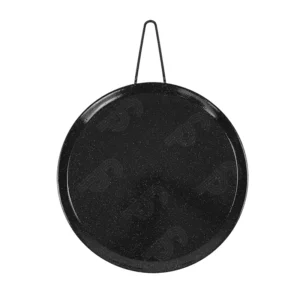 COMAL REDONDO MEDIANO DE 27CM NEGRO