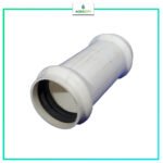 Cople de reparación Amanco para tubería de 2, largo, con hule sellador duradero, perfecto para soluciones rápidas y confiables en instalaciones hidraulico