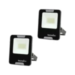REFLECTOR DE LED 20 W. INTEMP. LUZ BLANCA 2PZAS