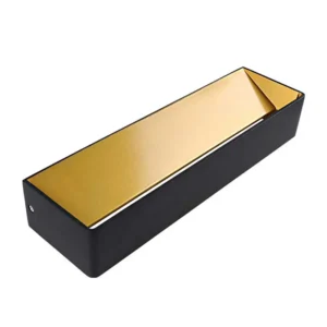 ARBOTANTE 20W P/INTERIOR P/MURO NEGRO/DORADO