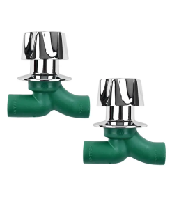 LLAVE PARA EMPOTRAR 20 MM C/MANERAL (JGO) TUBOPLUS