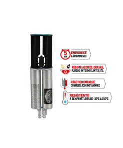 PEGAMENTO EPOXICO P/ METAL 25GR RESISTOL