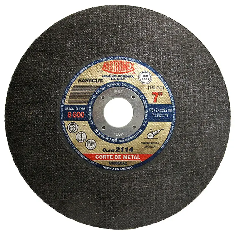 DISCO DE CORTE P/METAL 7" X3/32X7/8 EASY CUT