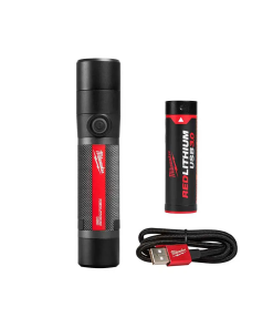 LAMPARA DE MANO 1100 LUMENES RECARGABLE USB/BATERI