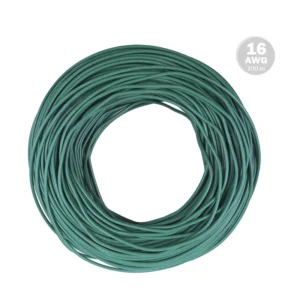 CABLE THW # 16 90° IUSA VERDE 100 MT