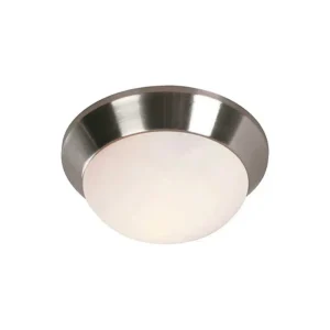 LAMPARA DECORATIVA 60W S/F NIQ-SATI VIDRIO BCO OP