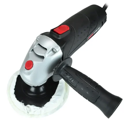 PULIDORA DE AUTOS 5" 470W +DISCO GOMA,GORRO,EMPUÑA