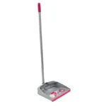 RECOGEDOR PLASTICO C/BASTON Y QUITA PELUZA