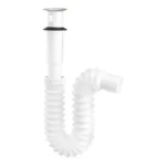 CESPOL P/LAVABO FLEXIBLE C/CUBIERTA A. INOX
