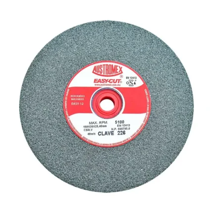 RUEDA ABRASIVA TIPO 1 6" ACABADO MEDIO EASY CUT