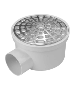 CESPOL COMPACTO CROMADO C/TAPA 7.5 CM ALT FLEXI
