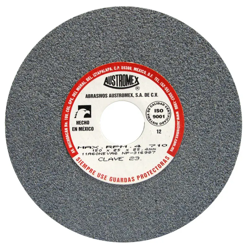 RUEDA ABRASIVA TIPO 1 6" ACABADO MEDIO