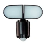 LAMPARA SOLAR LED 8W P/EXT C/SENSOR D MOVI 2 FOCOS
