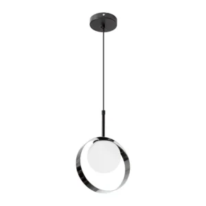 LAMPARA COLGANTE P/1 FOCO E27 40W COBRE/VIDRIO
