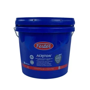 IMPERMEABILIZANTE 8 AÑOS 4 L BLANCO ACRITON FES