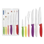 JGO DE CUCHILLOS 6 PZAS PLENNUS COLORES