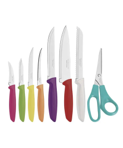 JGO DE CUCHILLOS 8 PZAS PLENNUS COLORES
