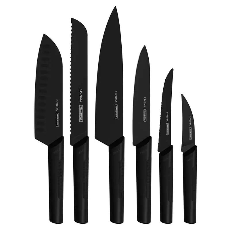 JGO DE CUCHILLOS 6 PZAS NYGMA TRAMONTINA