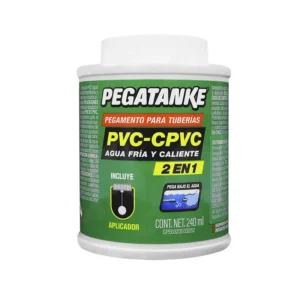 PEGAMENTO PVC,CPVC 240ML PEGATANKE