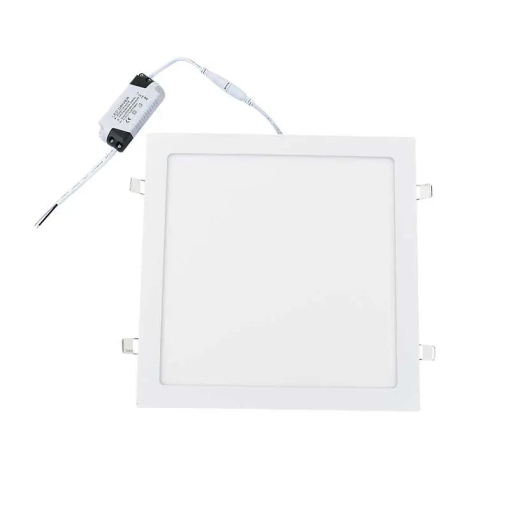 LAMPARA P/TECHO  24WTS LED CUADRADA L/BCA 15000HRS