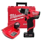 TALADRO PERCUTOR 1/2" M12 C/2BAT/CARG/ESTUCH