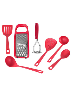KIT DE UTENCILIOS PARA COCINA DE 7 PZAS