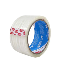 CINTA DE EMPAQUE TRANSP 48MM* 50M 278 TUK