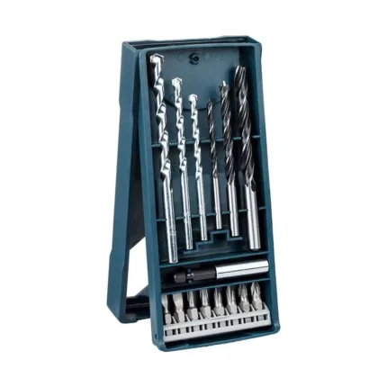 SET 15PZ BROCAS MINI XLINE Y PUNTAS P/ATORNILLAR