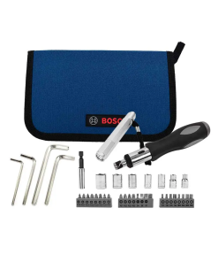 JUEGO DE PUNTAS + LINTERNA BOSCH (38 PZ)