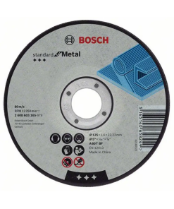 DISCO DE CORTE P/METAL  4  1/2" X 1/16 STANDARD