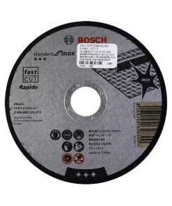 DISCO DE CORTE P/METAL  5"  X 3/64" STANDARD INOX