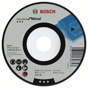 DISCO P/DESBASTE  7"  X 1/4" METAL STANDARD