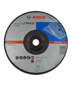 DISCO P/DESBASTE  9" X 1/4" METAL STANDARD
