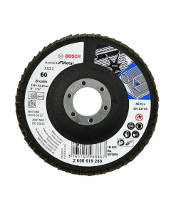 DISCO 4" X 7/8 G60 FLAP CURVO STD P/METAL