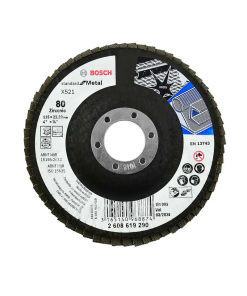 DISCO 4" X 7/8 G80 FLAP CURVO STD P/METAL