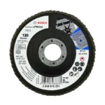 DISCO 4" X 7/8 G120 FLAP CURVO STD P/METAL