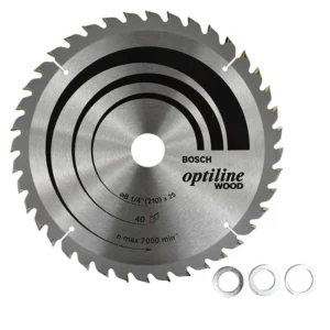 DISCO SIERRA CIRCULAR 8 1/4" 40 DIENTES - MADERA